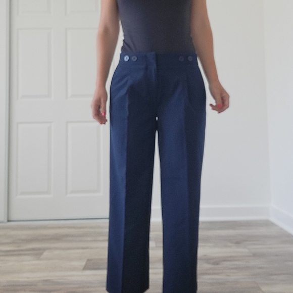 New without tag Tommy Hilfiger pants size 00 low waist Blue - Picture 7 of 8